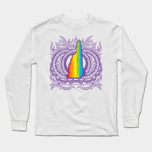 New Hampshire Mandala Pride Long Sleeve T-Shirt